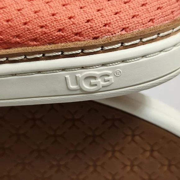 UGG Sammy Slip-on Coral Knit sneakers (w size 9) - Picture 9 of 10